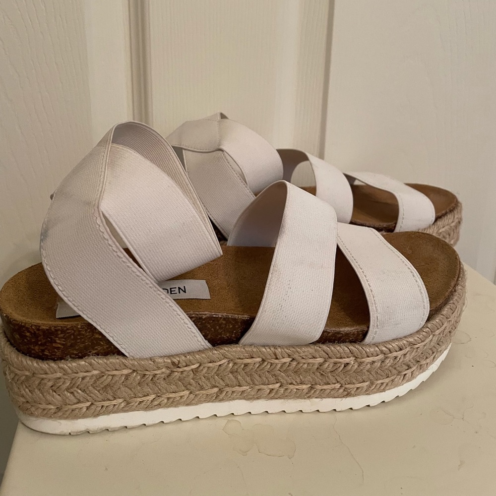 Steven Madden Meline Sandal - White